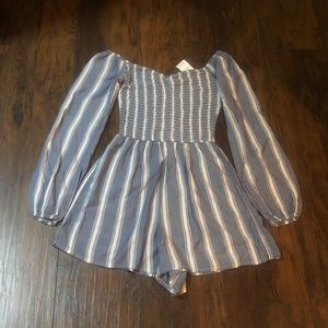 Off the shoulder romper